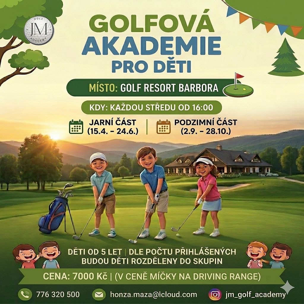 Golfová akademie pro děti